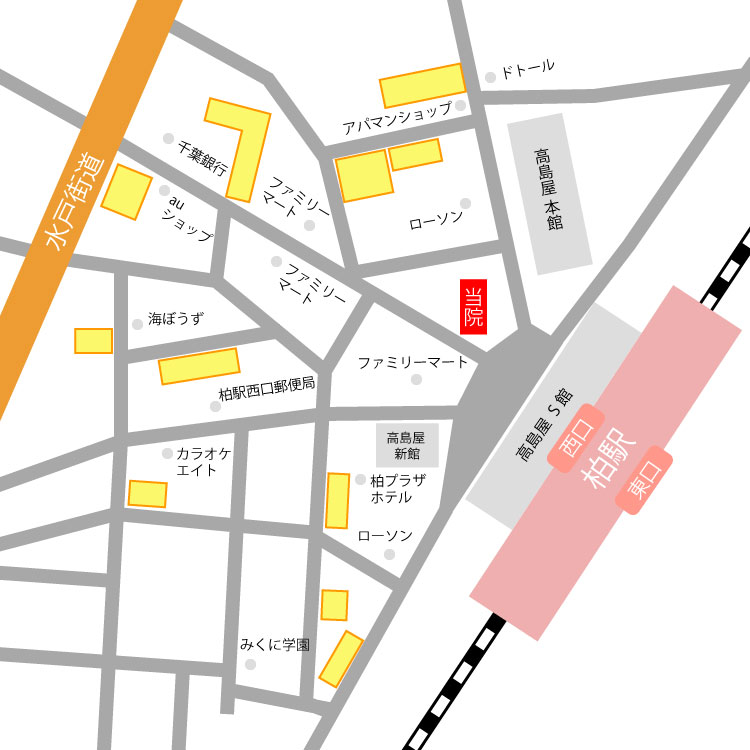 周辺のコインパーキングの案内